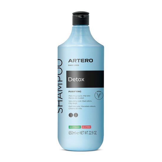 Artero Shampoo Detox, 650 ml - Pret toksīniem, pret piesārņojumu un attaukojoša iedarbība